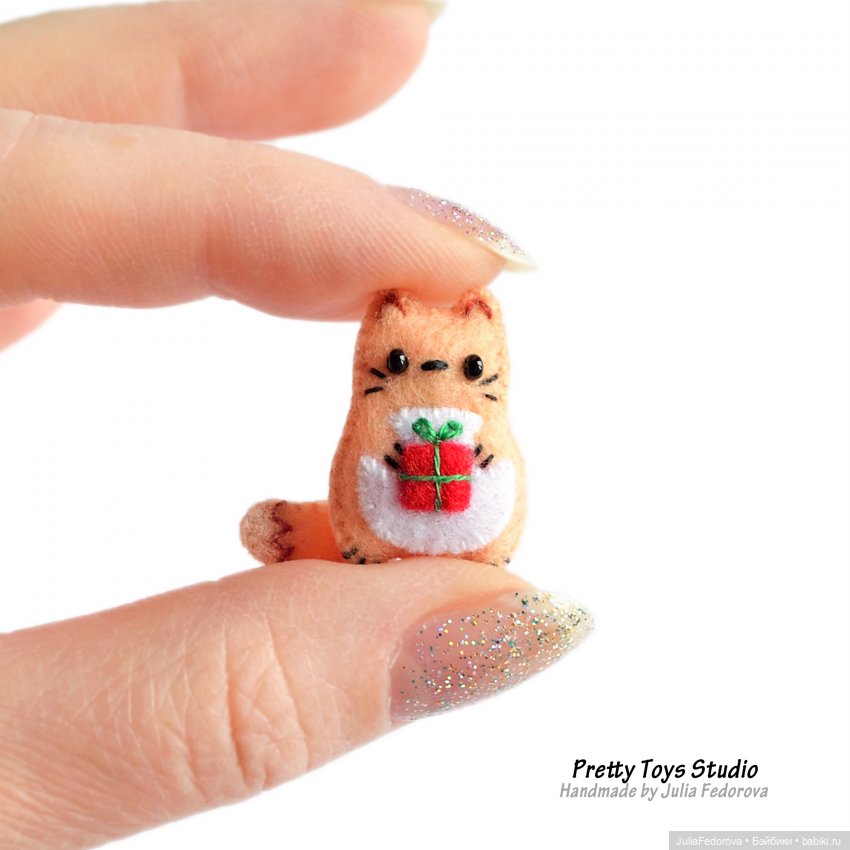 Pretty Toys Studio Handmade by Julia Fedorova Миниатюра для кукол Кукольная миниатюра Миниатюрные животные ручной работы