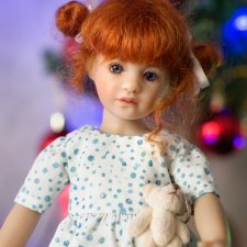 Мы с Плюшечкой с новогодними поздравлениями