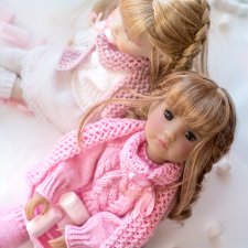 Мастер-класс по вязанию костюмчика для кукол Ruby Red , 37 см.