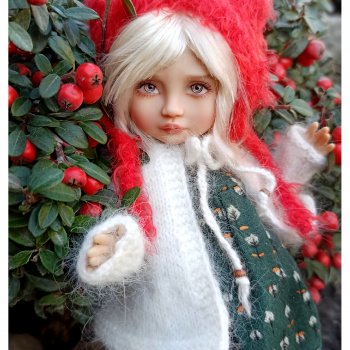 Где была Снежинка. (Кукла Елены Шкаровой).