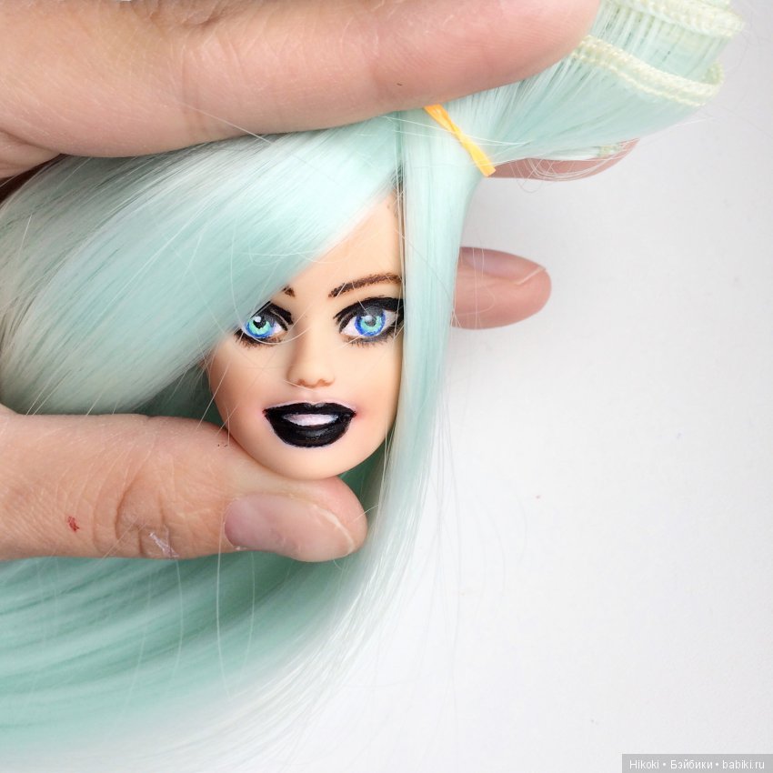 История моих OOAKов — ООАК и кастом Барби (Barbie): репейнт (фото 7)
