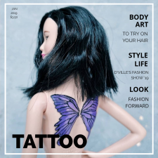 Дубовая Барби - фотомодель