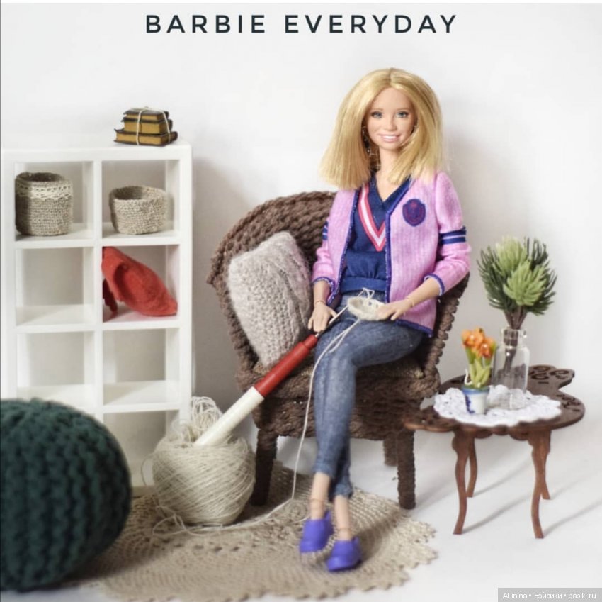 Интерьерные корзины и салфетки (фото 10)