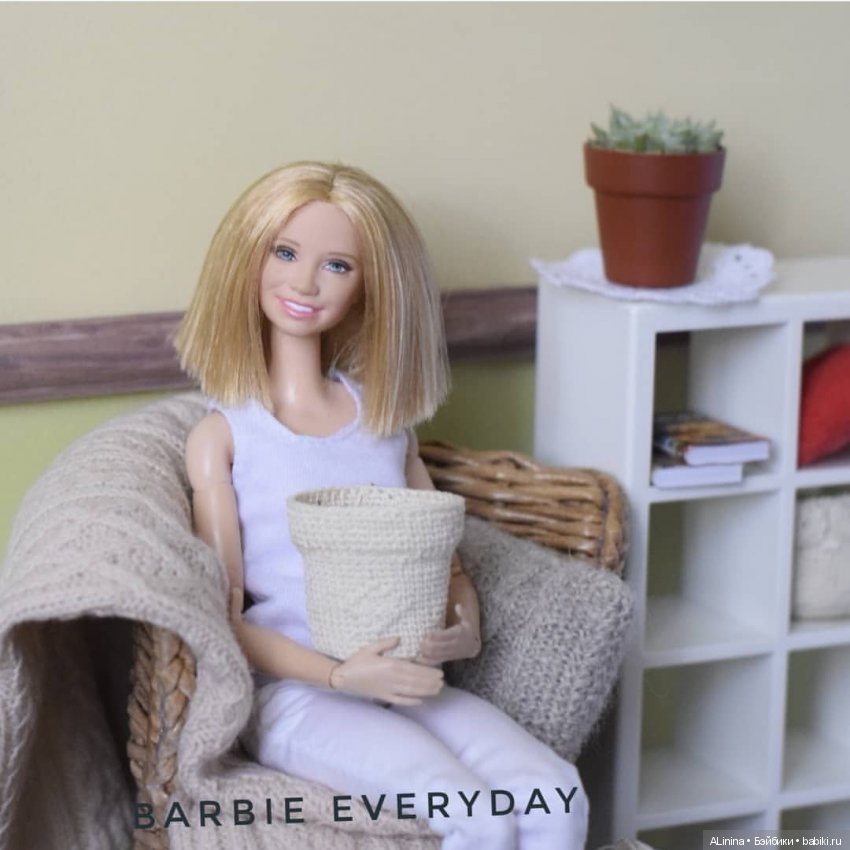 Интерьерные корзины и салфетки (фото 7)