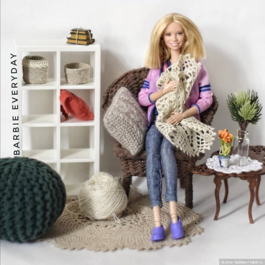 Интерьерные корзины и салфетки