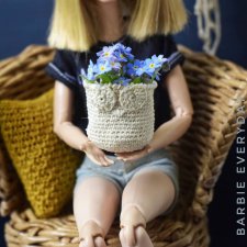 Интерьерные корзины и салфетки