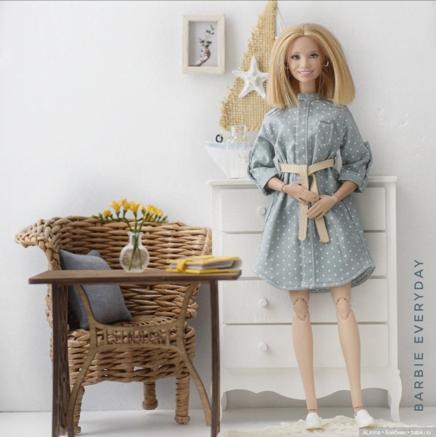 Рабочее пространство 1:6 — Кукольная миниатюра своими руками: еда