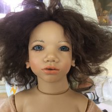 Как восстановить волосы авторской кукле