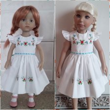 Нарядное платье для куколок Boneka,Heidi Plusczok,Дениса Бастьена от Мастера-Татьяны,Ilta.