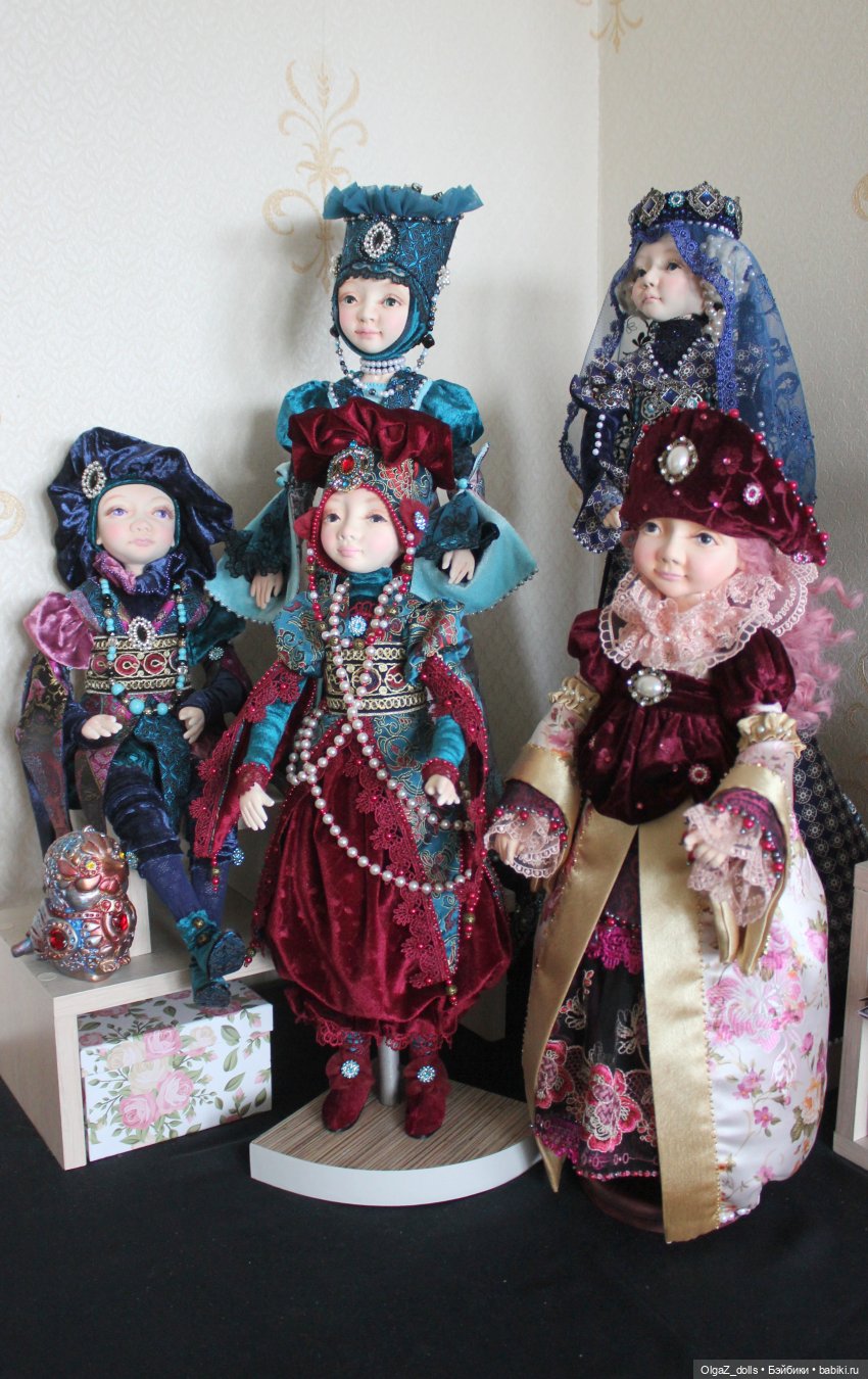 Fairy tales — Лепка авторских кукол: полимерная глина (фото 7)