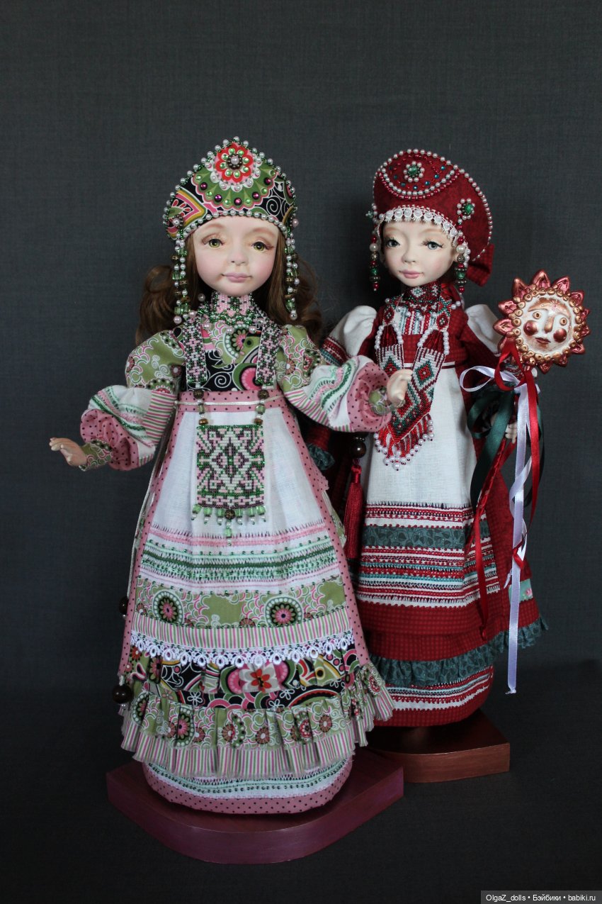 Русские мотивы | Бэйбики Русские мотивы — Лепка авторских кукол: полимерная глина (фото 5)