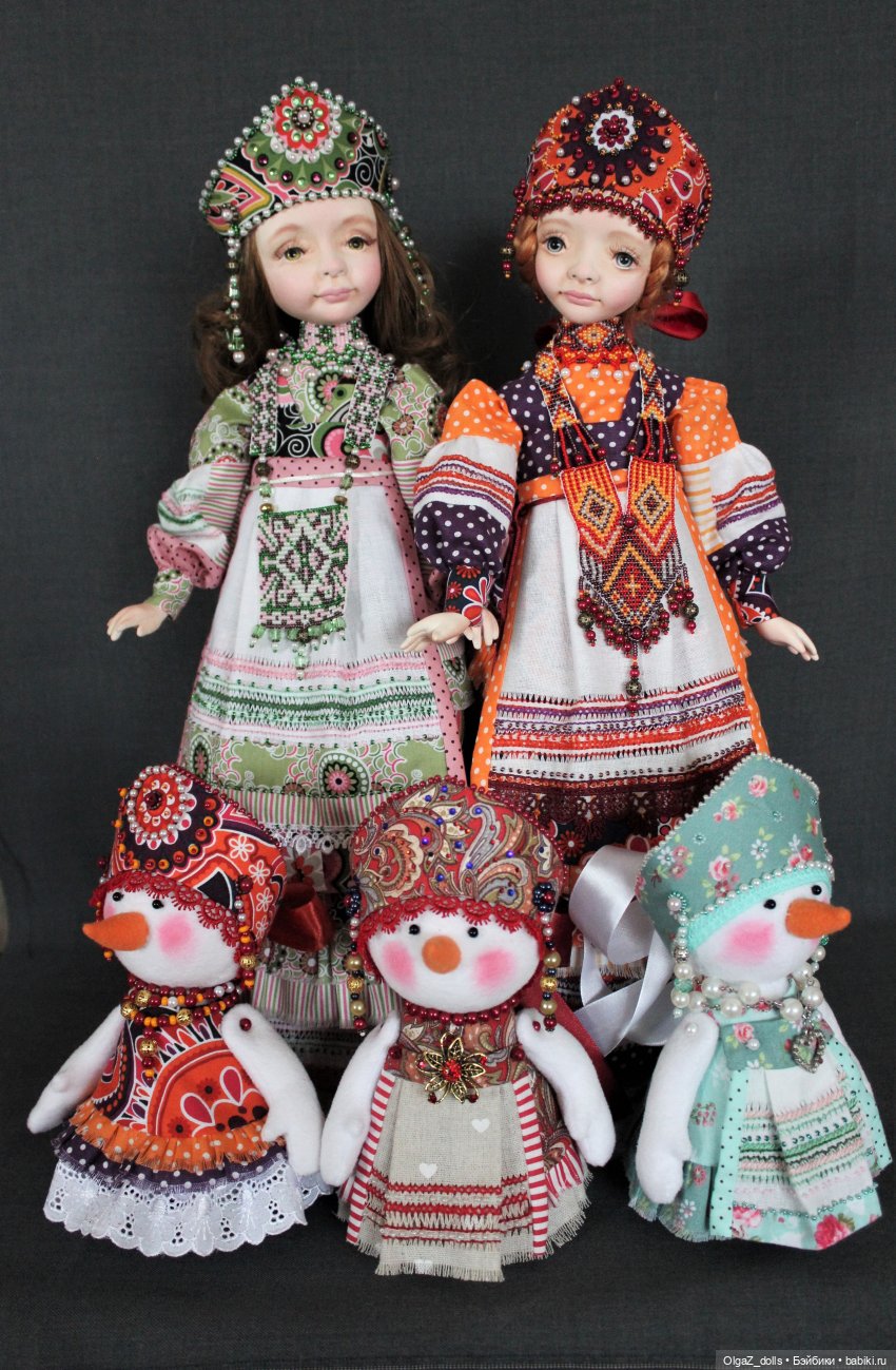 Русские мотивы | Бэйбики Русские мотивы — Лепка авторских кукол: полимерная глина (фото 2)