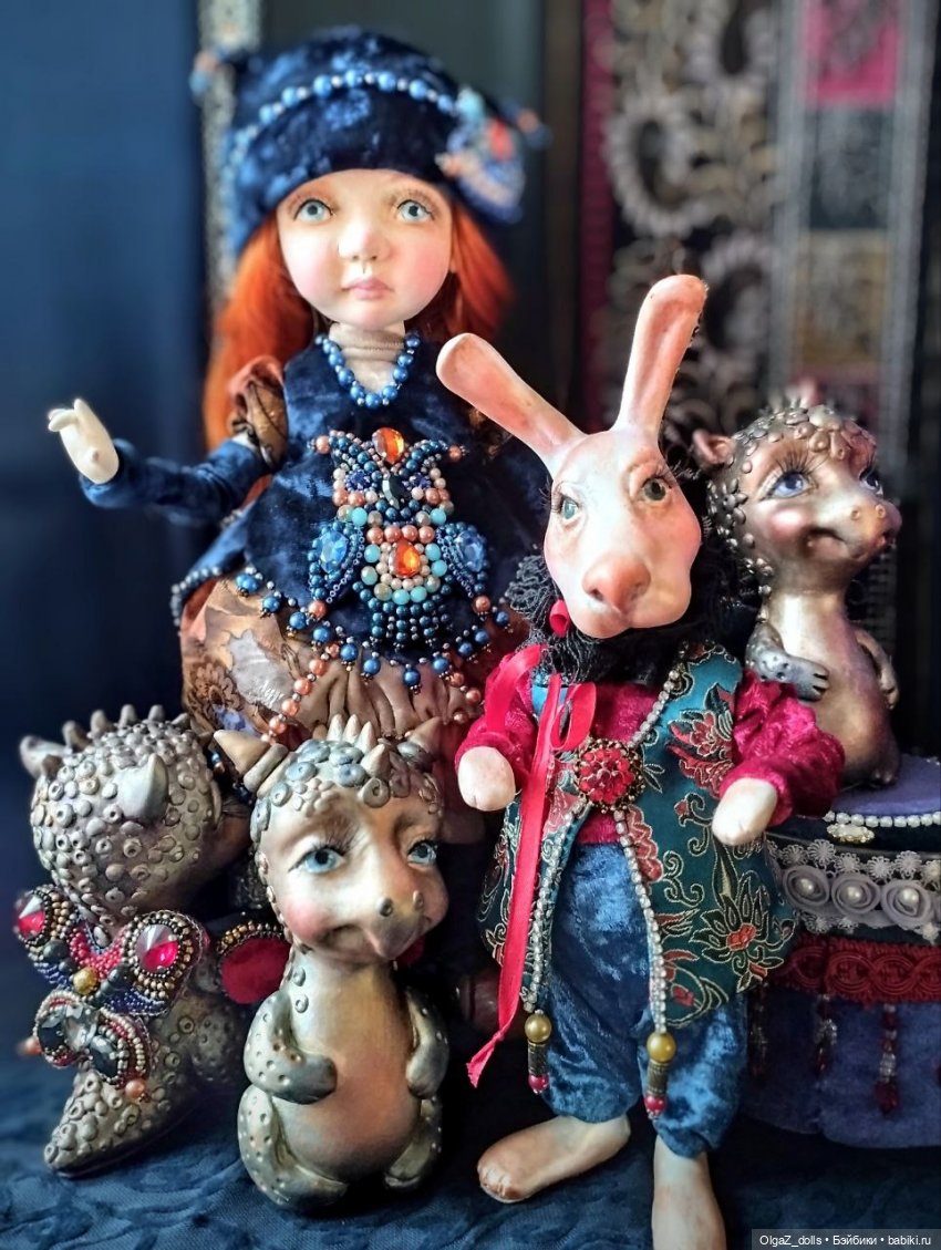 Авторские куклы и игрушки - Закурдаева Ольга