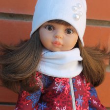 Теплые комплекты для кукол типа Паола Рейна в наличии и на заказ.