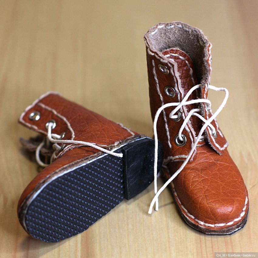 Мужские зимние ботинки на стопу 7х3 см