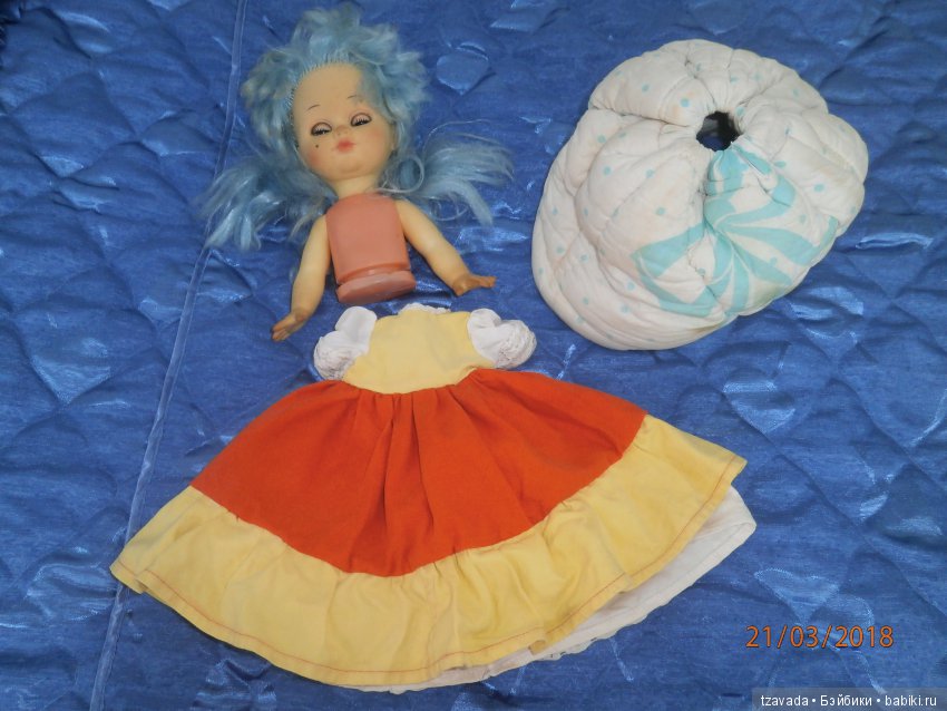 Как я куклу в порядок приводила