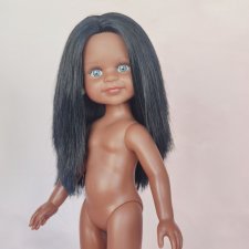 Paola Reina, кукла Клео Нора, мулатка с голубыми глазами, 32 см.