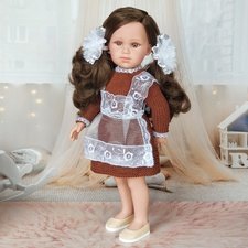 Llorens, большая артикуляционная кукла "Школьница", 42 см