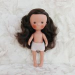 Llorens, Miss Minis, малышка с каштановыми волосами, 26 см