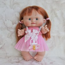 Пупс Nines D Onil кукла Pepotes "тыковка",  рыжая, 26 см, №1