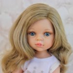 Paola Reina, кукла Карла в пижаме, голубые глаза, 32 см, № 2, арт 13211