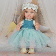 Кукла - пупс  Alma Toys " Принцесса " блондинка в голубом , 22 см, № 1