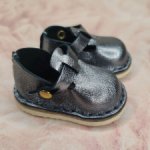 Туфли с ремешком для Paola Reina, темное серебро, № 7