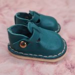 Туфли с ремешком для Paola Reina, изумрудные, № 11