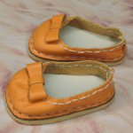 Туфли - балетки для Paola Reina, оранжевые, № 2