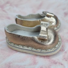 Туфли - балетки для Paola Reina, золотые, № 13