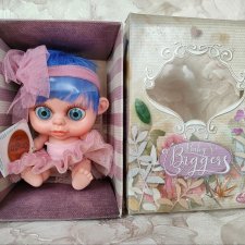 Berjuan BABY BIGGERS кукла - пупс малыш Бигуэр, сиреневые волосы, 14 см