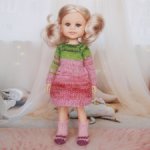 Комплект для Paola Reina 32 см, платье и сапожки, №1