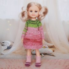 Комплект для Paola Reina 32 см, платье и сапожки, №1