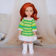 Комплект для Paola Reina 32 см, платье и сапожки, № 4