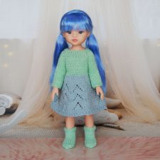 Комплект для Paola Reina 32 см, платье и сапожки, № 5