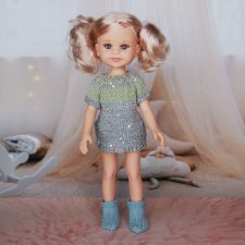 Комплект для Paola Reina 32 см, платье и сапожки, № 11