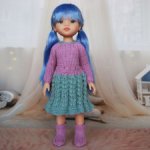 Комплект для Paola Reina 32 см, платье и сапожки, № 8