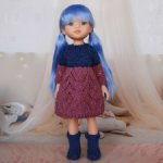 Комплект для Paola Reina 32 см, платье и сапожки, № 14