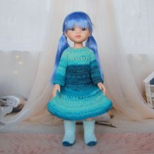 Комплект для Paola Reina 32 см, платье и сапожки, № 17