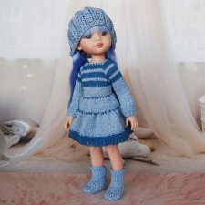 Комплект для Paola Reina 32 см, платье и сапожки, № 16