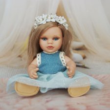 Кукла - пупс Alma Toys " Принцесса " блондинка в голубом , 22 см, № 2