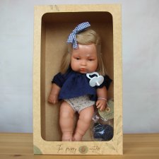 The Preppy and Endisa, кукла пупс, Preppy Mini в синем, 28 см