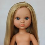 Berjuan кукла Ева блондинка, без одежды, 34 см, №  6
