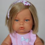 The Preppy&Endisa Baby кукла пупс блондинка с каре, 28 см