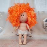 Nines D Onil Мия, рыжие кудри, 30 см