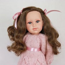 Кукла Llorens артикуляционная, шатенка  Кира, 42 см