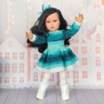 Кукла Llorens, артикуляционная, брюнетка Дея , 42 см