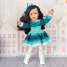 Кукла Llorens, артикуляционная, брюнетка Дея , 42 см