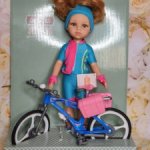 Paola Reina кукла Даша велосипедистка , 32 см