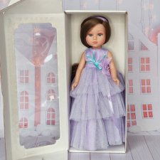 Llorens, "Принцесса", прямые волосы, шатенка 31см